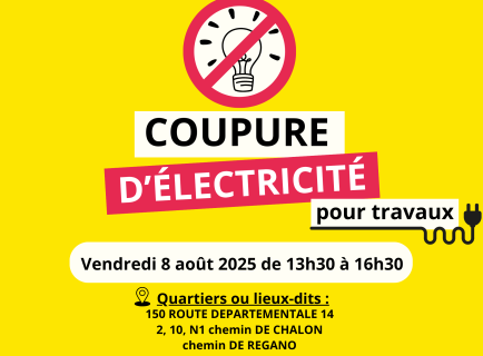 coupure de courant