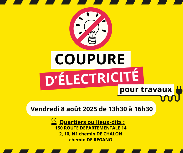 coupure de courant