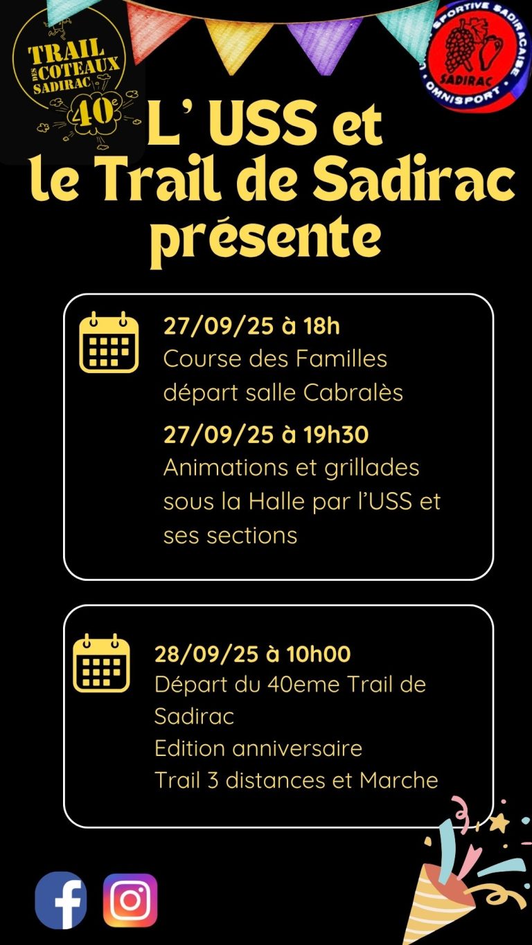 trail de sadirac