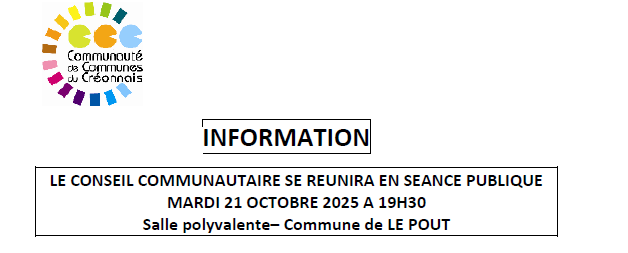 conseil communautaire