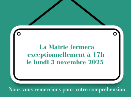fermeture mairie
