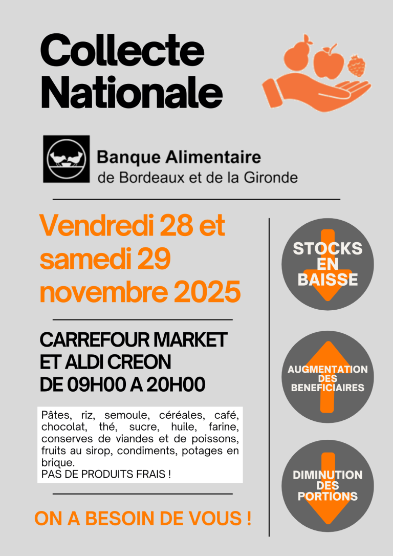 collecte banque alimentaire