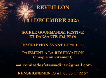 réveillon nouvel an 2026