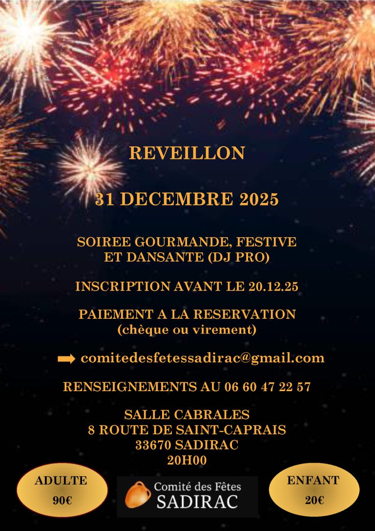 réveillon nouvel an 2026