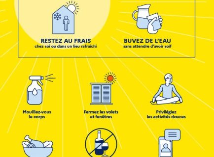 Bons geste pendant les fortes chaleurs