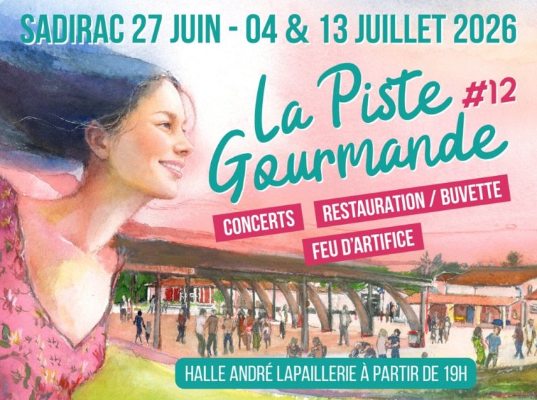 La Piste Gourmande - Les 27 juin, 4 et 13 juillet 2026 à Sadirac