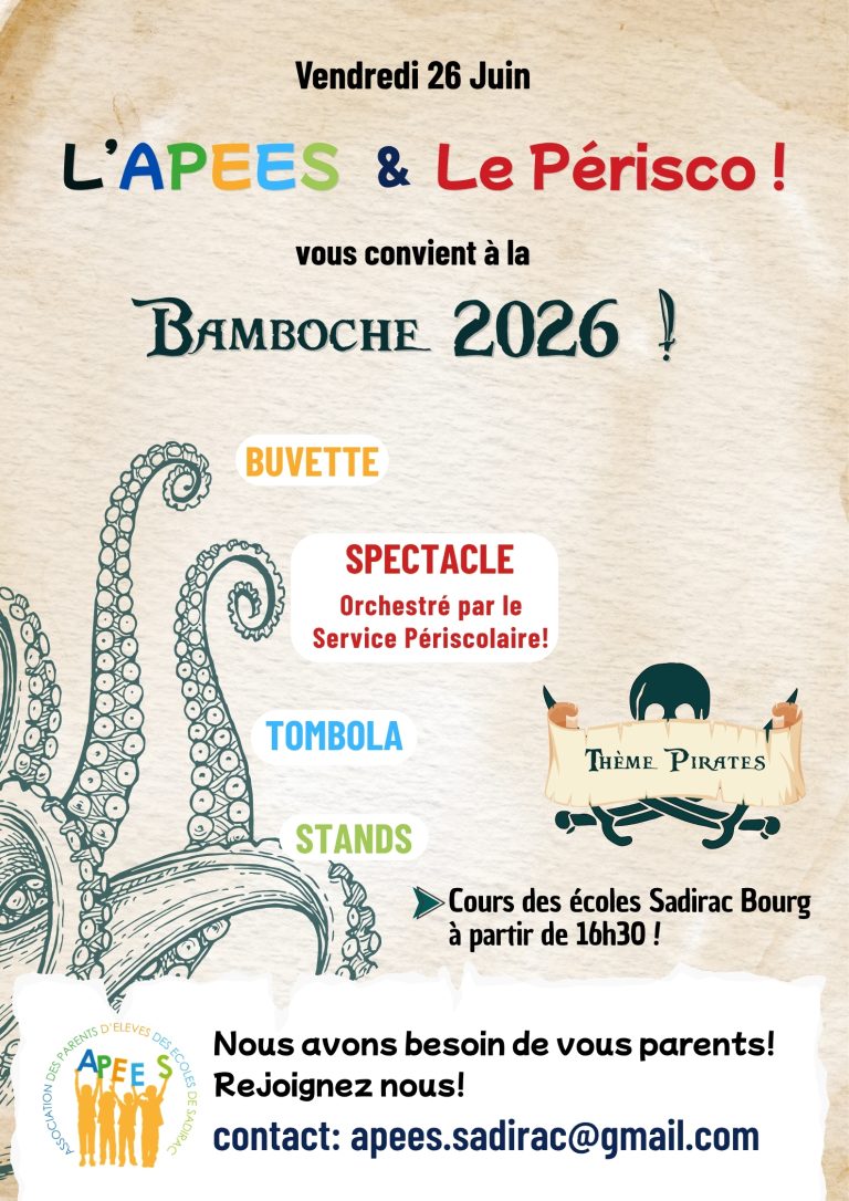 Bamboche 26 juin 2026