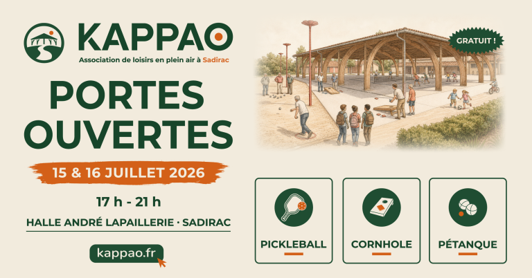 Association KAPPAO portes ouvertes - 15 et 16 juillet