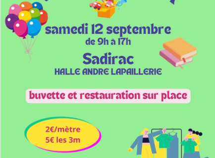 Vide-greniers du CDFS 12/09/26