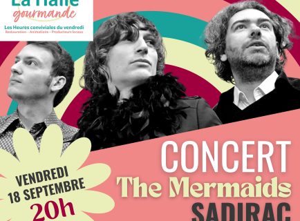 Concert The Mermaids 18 septembre 20h halle andré lapaillerie