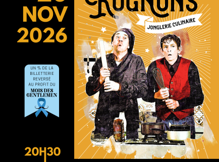 Affiche Spectacle Aux petits rognons - 20 novembre 2026