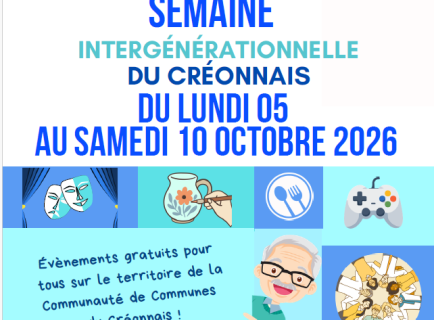 Semaine intergénérationnelle du Créonnais