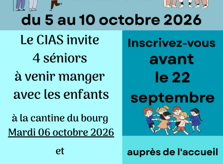 Semaine bleue 2026