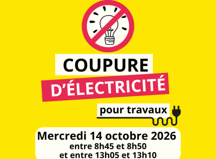 Annonce coupure courant