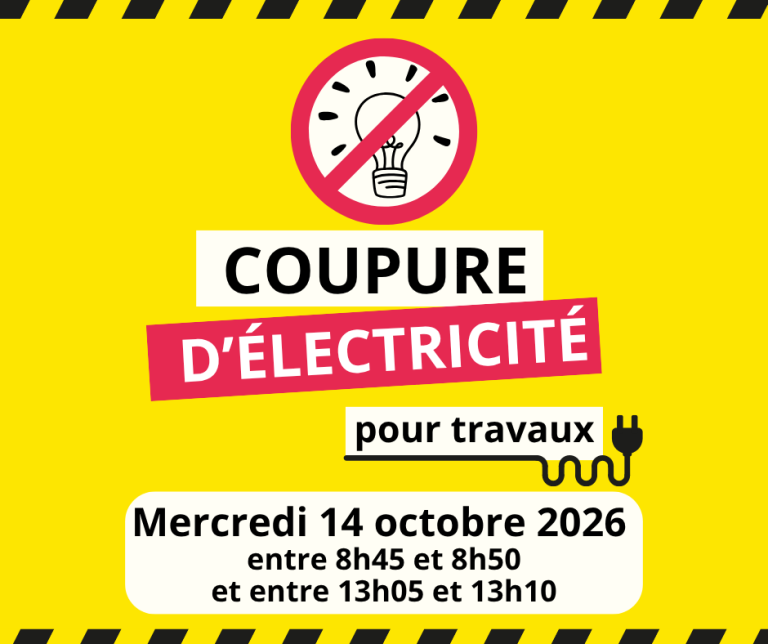 Annonce coupure courant