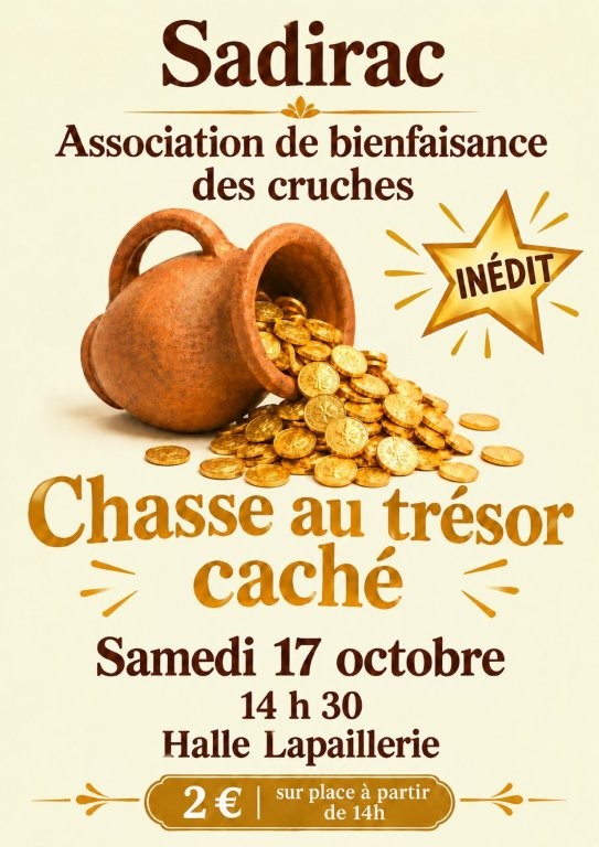 chasse au trésor ABC Sadiracaises le 17 octobre
